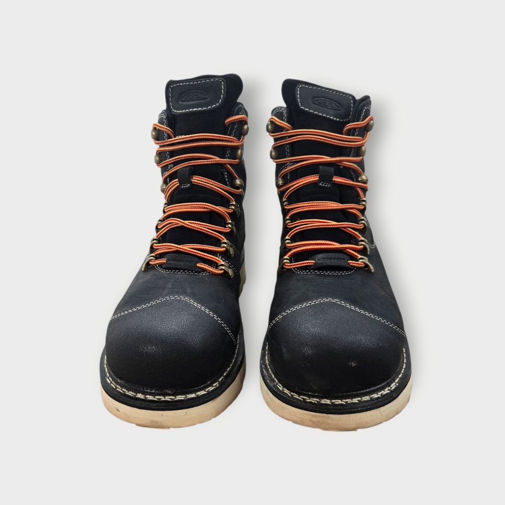 KEEN Cincinnati 6 inch Waterproof Boot Carbon Toe Size 8.5D Work Boots Worn Once - Picture 6 of 13